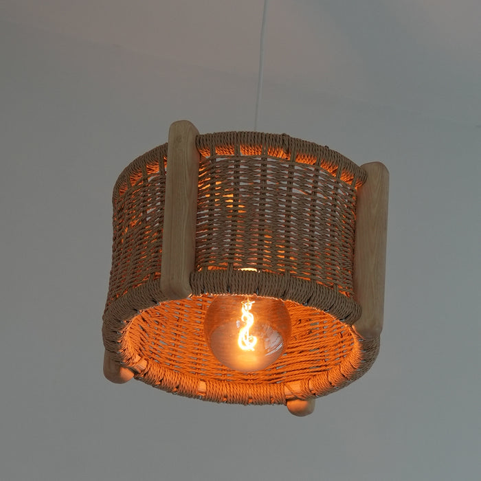 Hanging Lamp - Ash - Danish Cord