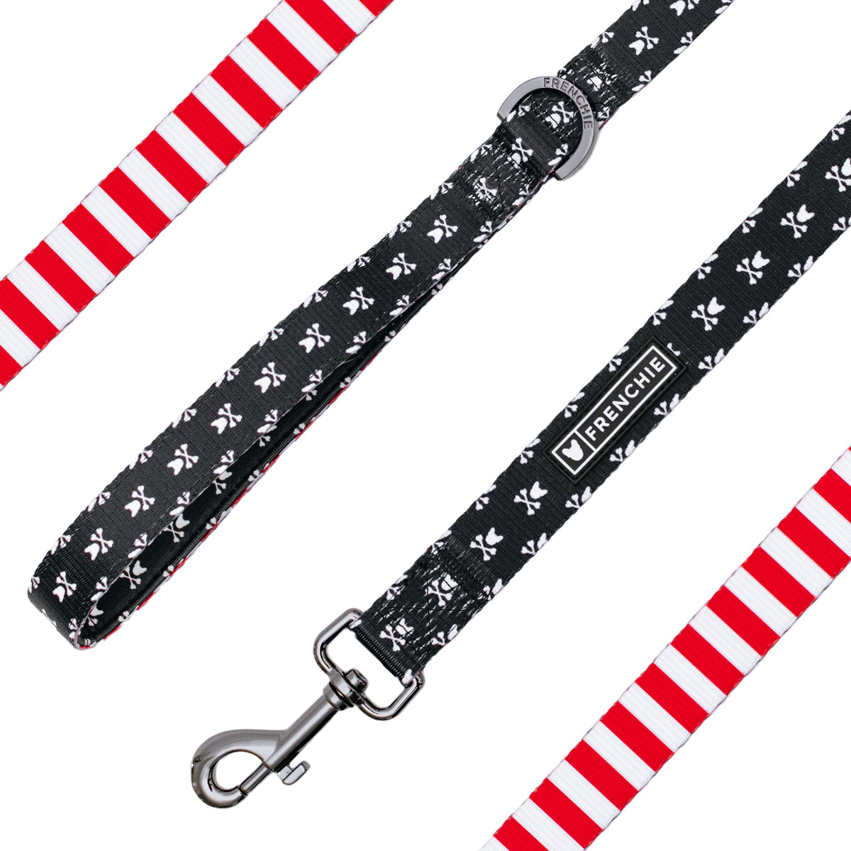 Frenchie Comfort Leash - Bad To The Bone