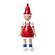 Kay Bojesen Christmas Lise, red/blue/white, H: 6.9"