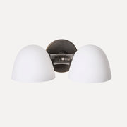 Fuse Double Wall Lamp - Burnished Brass