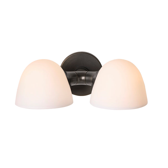 Fuse Double Wall Lamp - Burnished Brass