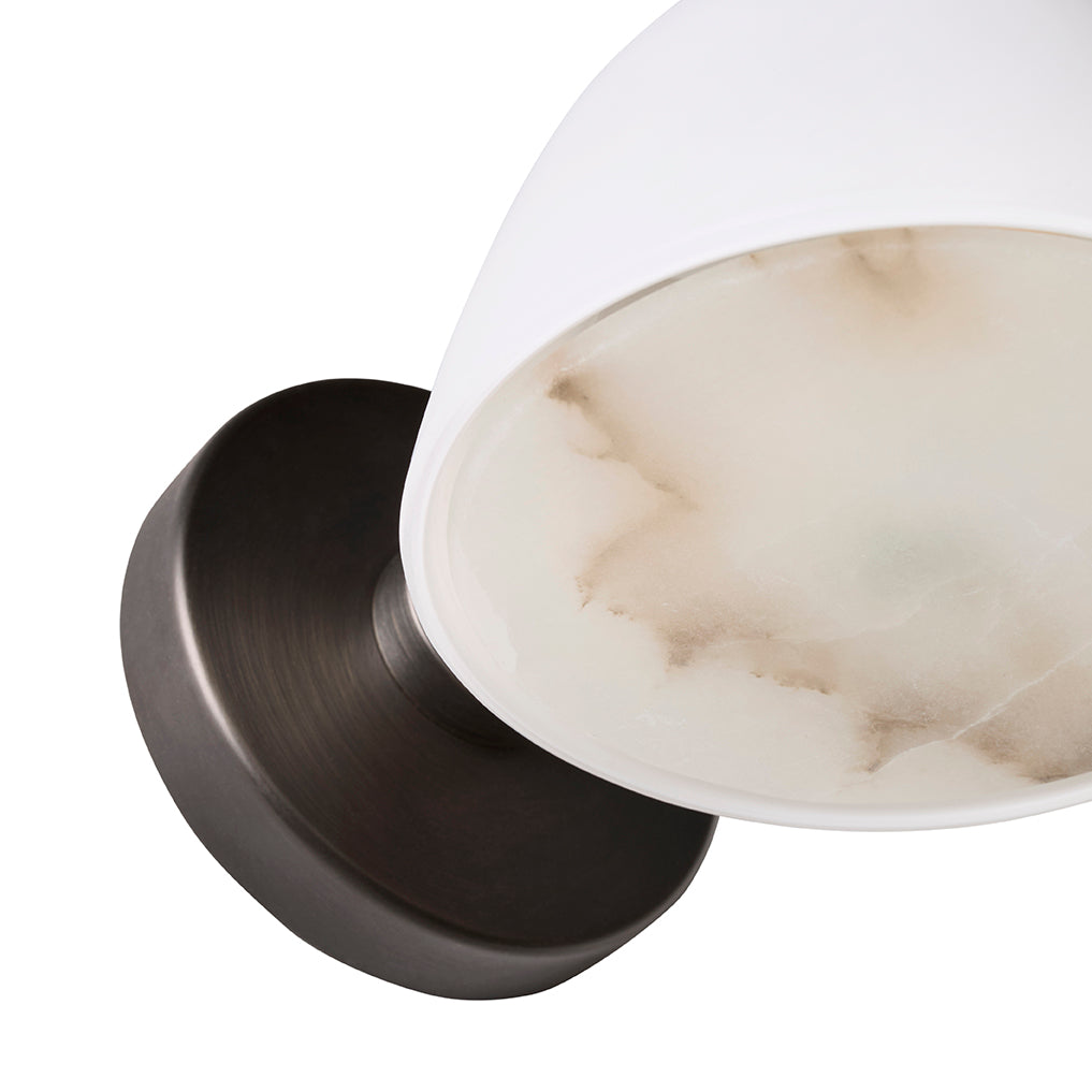 Fuse Single Wall Lamp - Burnished Brass