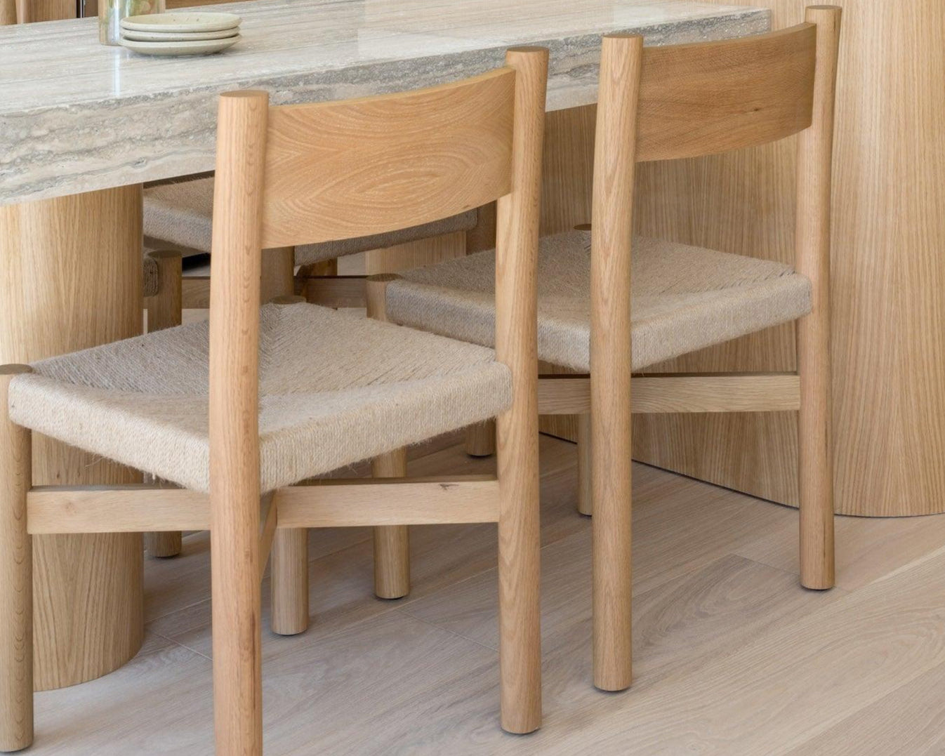 Nonna Dining Chair - Warm Oak