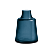 Holmegaard Flora Vase, Dark Blue, H: 9.4"