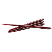 Taper Candle by Ester & Erik - Burgundy Red - Set of 6