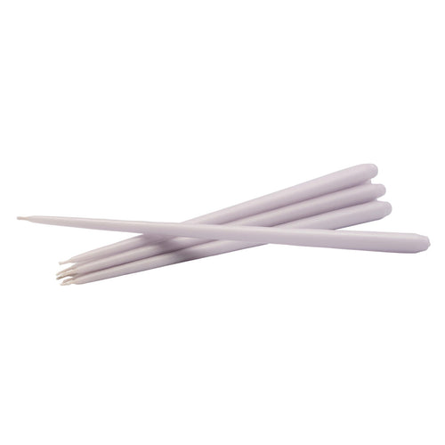 STOFF Nagel Taper Candle by Ester & Erik, Light Lavender, Set of 6