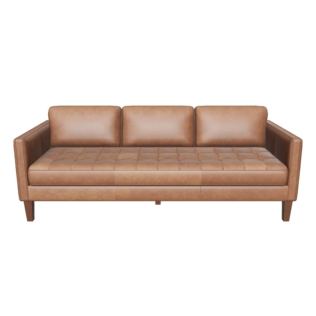 Karmelo Sofa - Cognac Leather