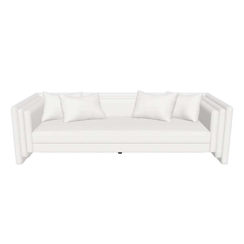 Kira Sofa - Heather Ivory Tweed