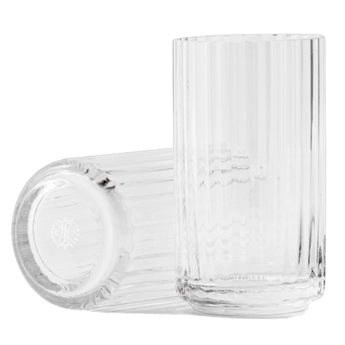 Lyngby Porcelæn Vase, Clear