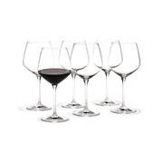 Holmegaard Perfection Burgundy Glass, Clear, 20 Oz, 6 Pcs.