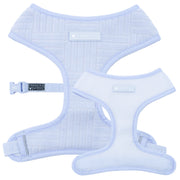 Frenchie Duo Reversible Harness - Terry- Blue