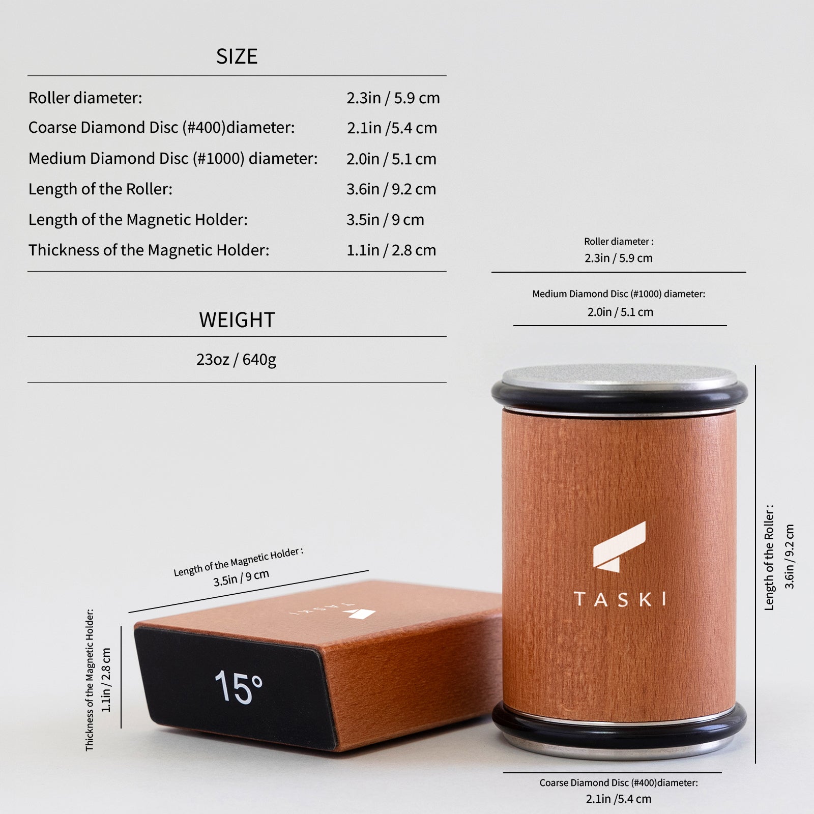 Taski Rolling Knife Sharpener