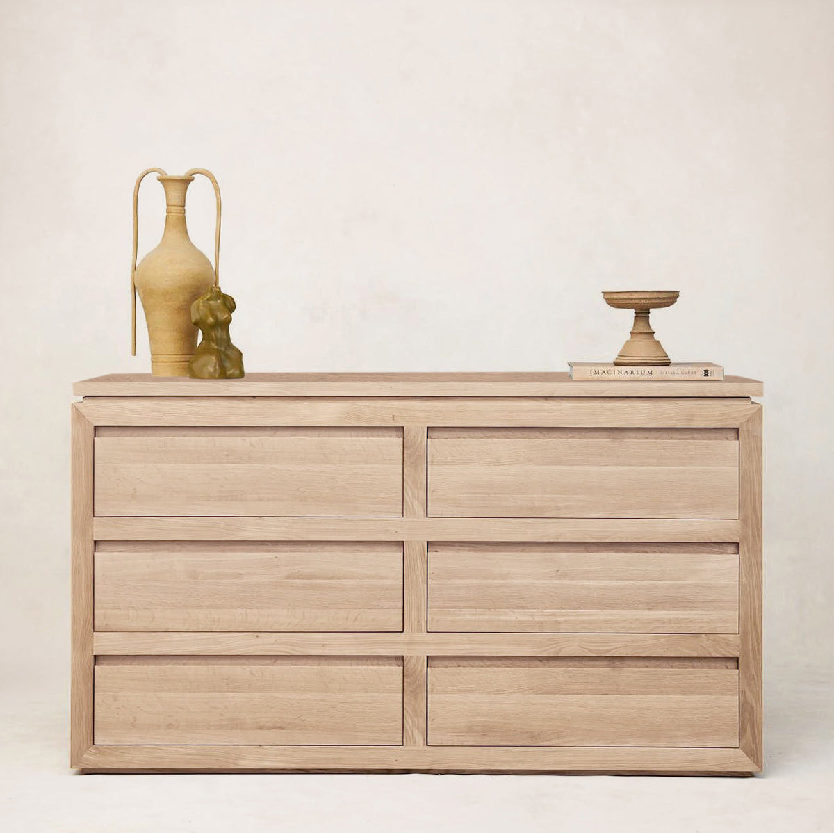 Sofita Wood Dresser - White Oak