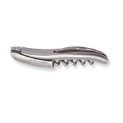 Handcrafted Sommelier Waiter's Corkscrew with Brushed Stainless Steel Handle by Laguiole en Aubrac