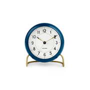 Arne Jacobsen Station Table Clock, H: 4.7"