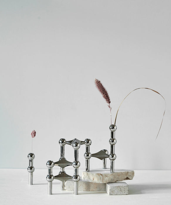 Nagel Vase - Chrome