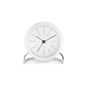 Arne Jacobsen Bankers Table Clock, Ø: 4.3"
