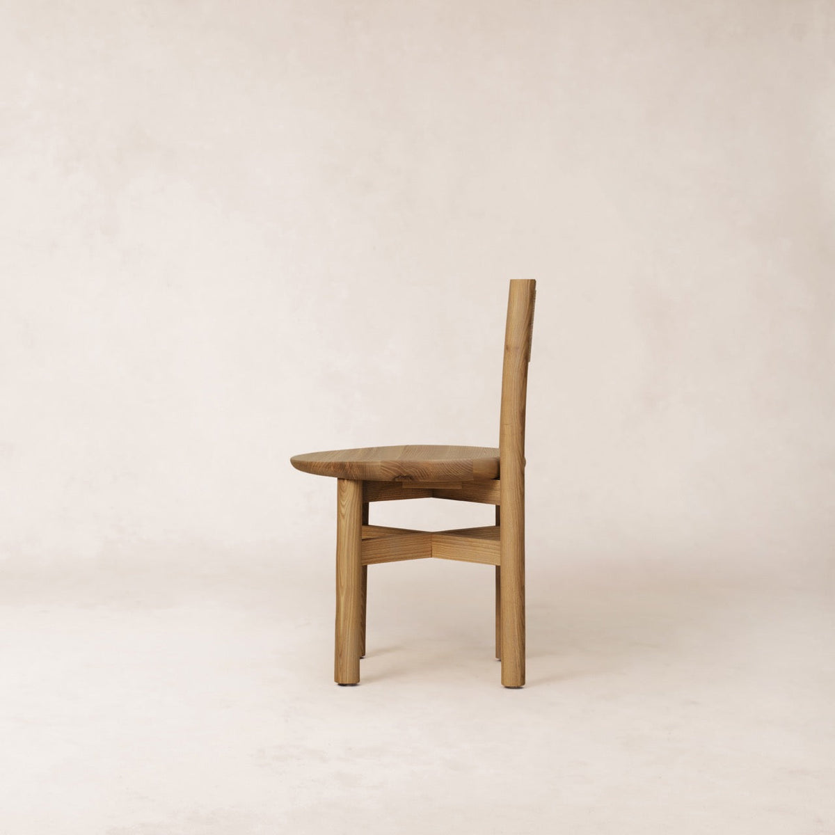 Teddy Wood Dining Chair - Warm Oak