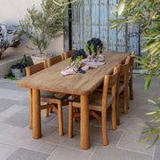 Topa Topa Rectangular Dining Table - Warm Oak