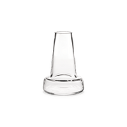 Holmegaard Flora Vase, Clear, H: 9.4"
