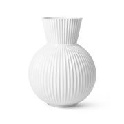Lyngby Tura Vase, White