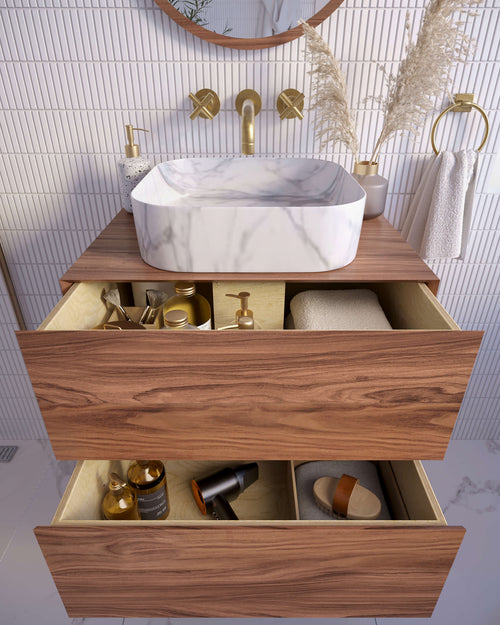 FLOATING BATHROOM VANITIES 2-drawer