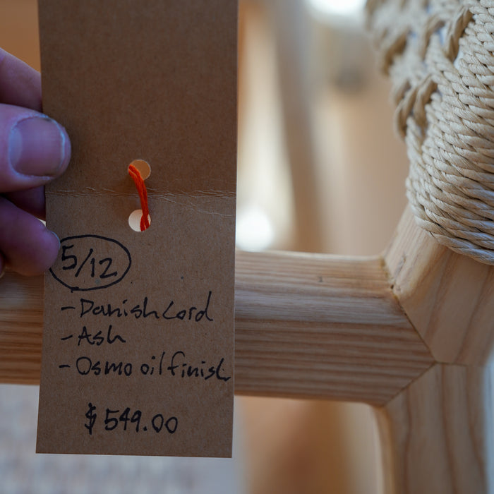 Good Chair - Ash - Danish Cord Woven Back