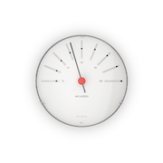 Arne Jacobsen Bankers Hygrometer, White, Ø: 4.7"