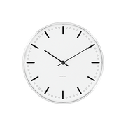 Arne Jacobsen City Hall Wall Clock, Small, Ø: 6.5"