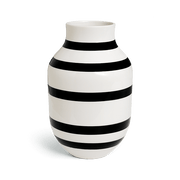 Kähler Omaggio Vase, Black