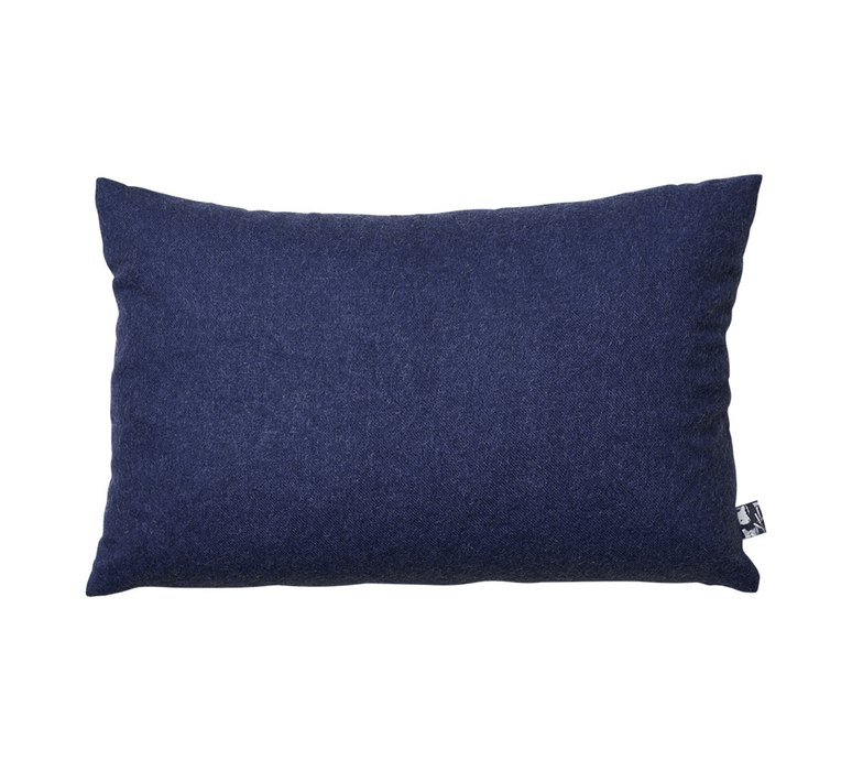 Cusco Pillow - Deep Ocean Blue