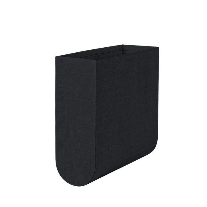 Curved Box, Black, Small