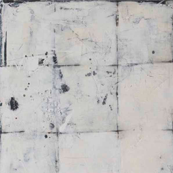 An original abstract oil painting by, an artist who has exhibited in New York, titled In Grid 2