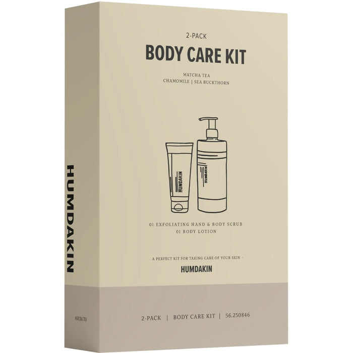 Body Care Kit - Matcha Tea, Chamomile and Sea Buckthorn