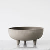 elevated 3 leg style makes the bowl stand out to become a great eye-catching piece