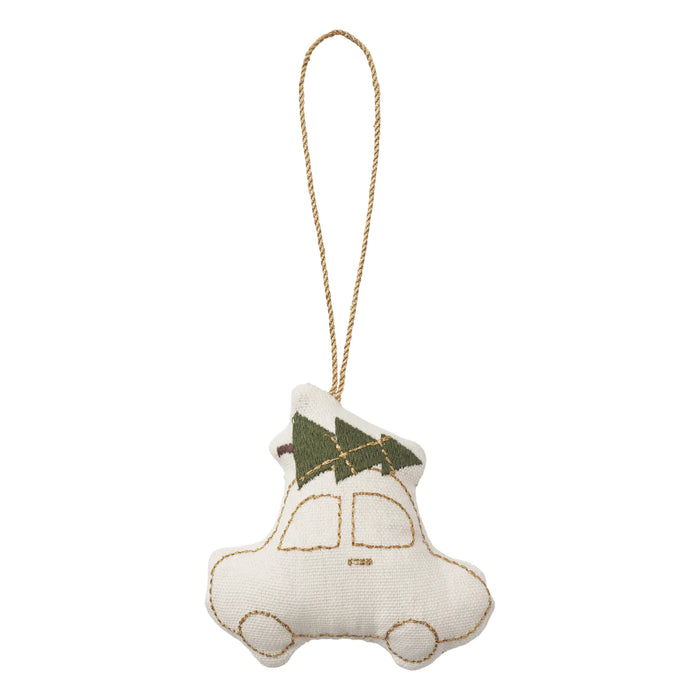 Cotton Ornament - Car