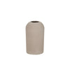 Medium Dome vase from terracotta with a beautiful grey engobe slip