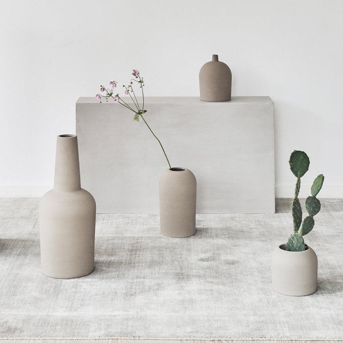 nordic designed sculptural Dome vases by Kristina Dam studio