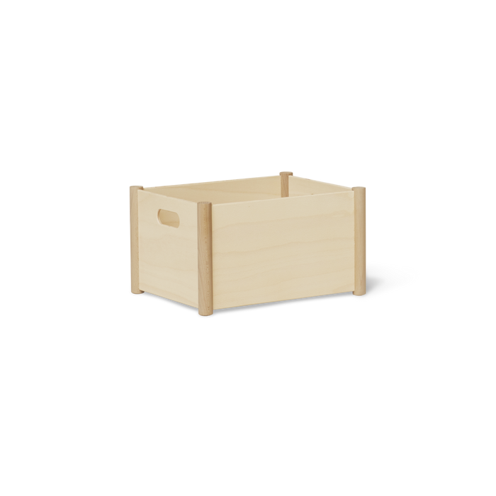 Pillar Storage Box, Medium, Beech