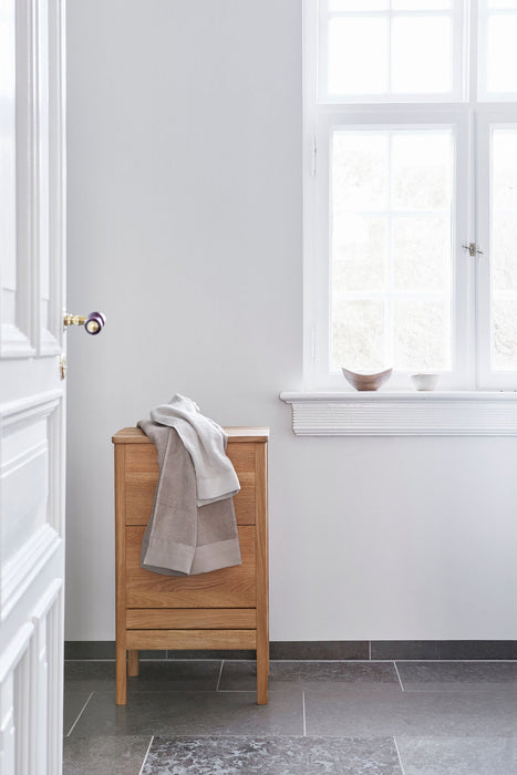A Line Laundry Box, White Oak