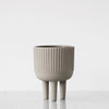 3 legged bowl grey terracotta design kristina dam buy