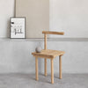 kristina dam studio solid oak chair dinning or decorative